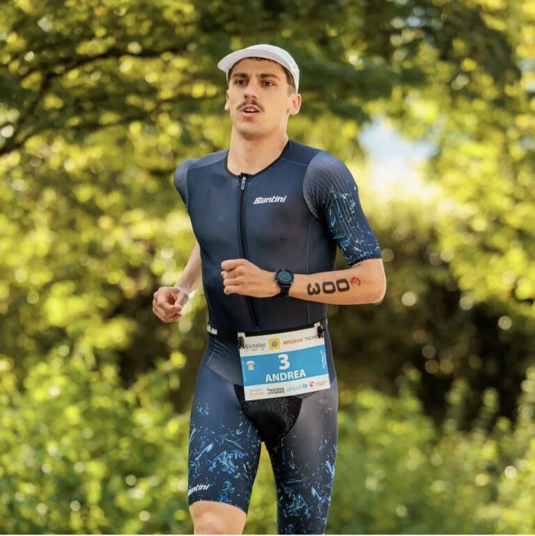 Andrea Alagona al Triathlon di Locarno 2026