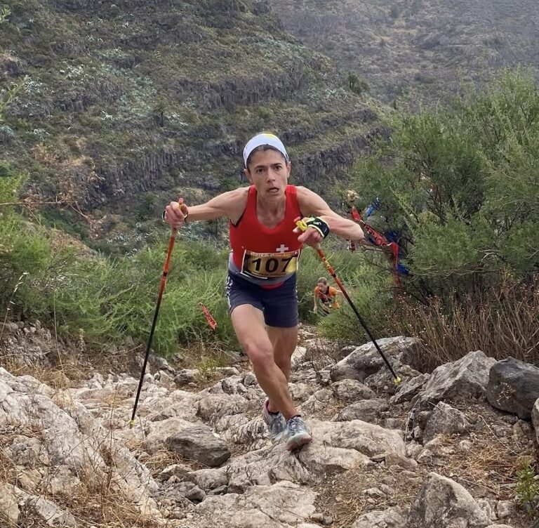 Paola Stampanoni campionessa del mondo di skyrunning nella prova vertical a La Gomera